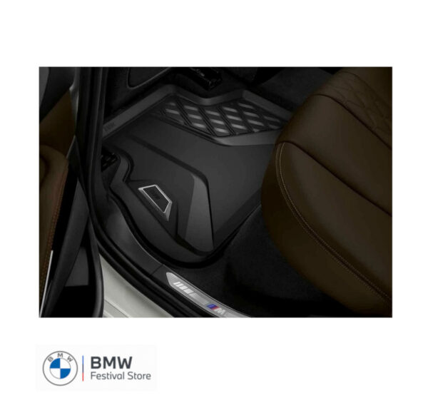 51472458552 Floor mats, all-weather - rear (RHD) for X5 G05