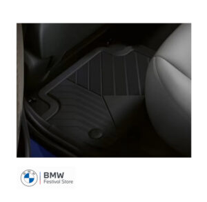51475B3C4E7 Floor mats, all-weather - rear (RHD) for X3 G45