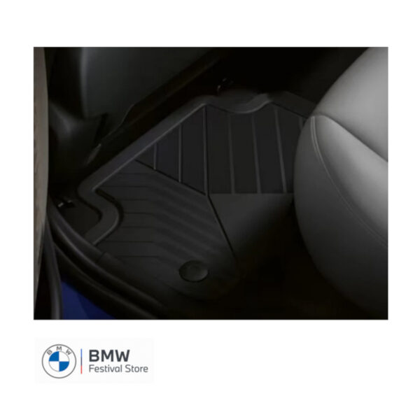51475B3C4E7 Floor mats, all-weather - rear (RHD) for X3 G45