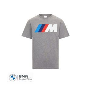 BMW M T-Shirt Logo Unisex - Grey, S