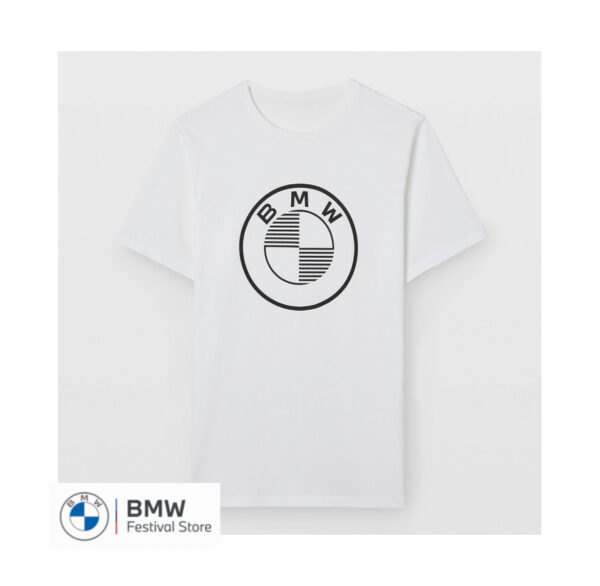 BMW T-Shirt Logo black Men - White, S