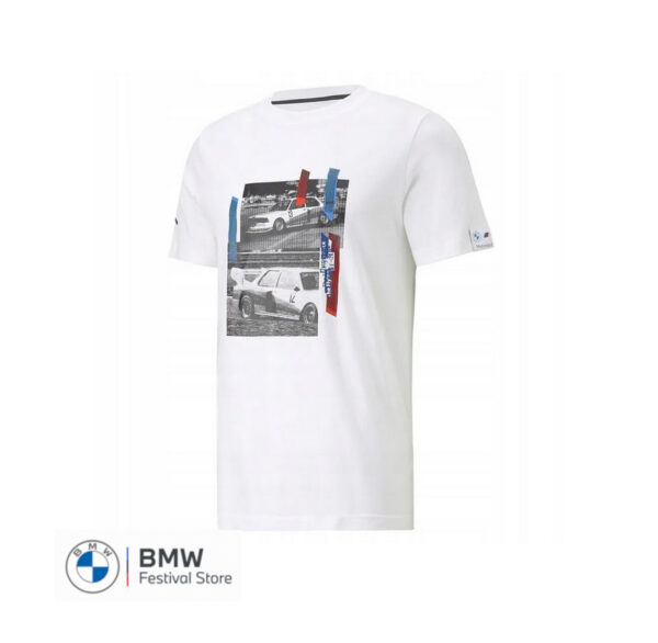 BMW M Motor CG T-Shirt Men White - White, M
