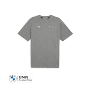 80145B5D096 BMW MMS ESS+ Logo Tee - Medium Grey, XL