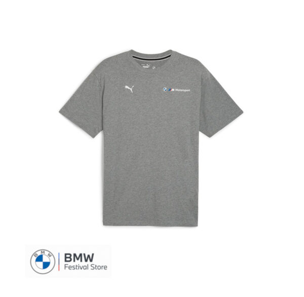 80145B5D096 BMW MMS ESS+ Logo Tee - Medium Grey, XL