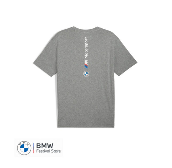 80145B5D096A BMW MMS ESS+ Logo Tee - Medium Grey, XL