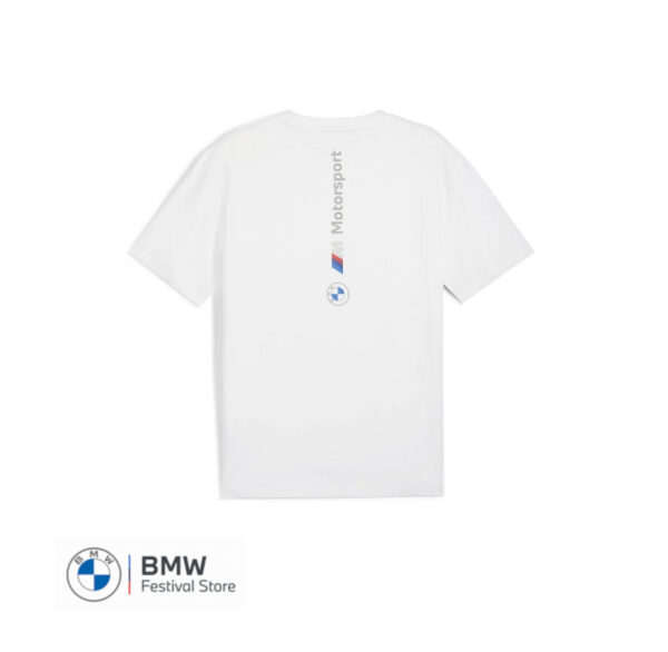 80145B5D099A BMW MMS ESS+ Logo Tee - PUMA White, L