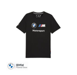 80145B6CBB5 BMW MMS ESS LOGO TEE - Black, L