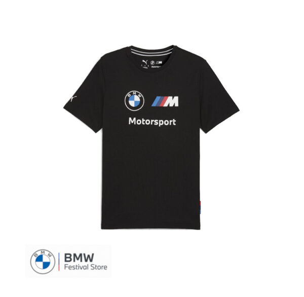 BMW MMS ESS LOGO TEE - Black, L