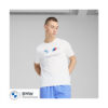 80145B6CBC0B BMW MMS ESS LOGO TEE - White, XXL