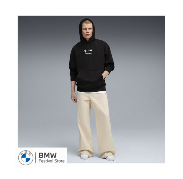 80145B6CBD6B BMW MMS ESS+ Hoodie Fleece - Black, M