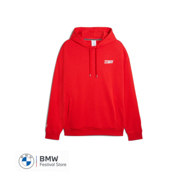 80145B7E1B1 BMW 50Y 3 series Hoodie - Red, XS