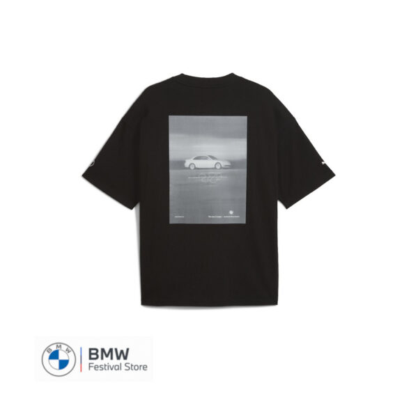 80145B7E1D5A BMW 50Y 3 series Graphic Car Tee - Black, S