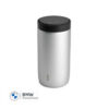 BMW Thermal mug push 330ml stainless - Silver