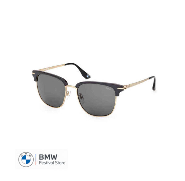 BMW Metal Frame Sunglasses - Polarized Grey/Smoke