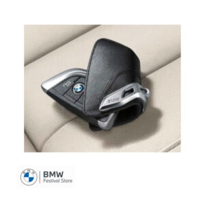 82292344033 Original BMW Leather Key Case - Black