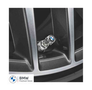 36122447401-1.JPG BMW Car Wheel Tyre Stems Air Valve Caps Dust Covers - BMW Logo - 36122447401