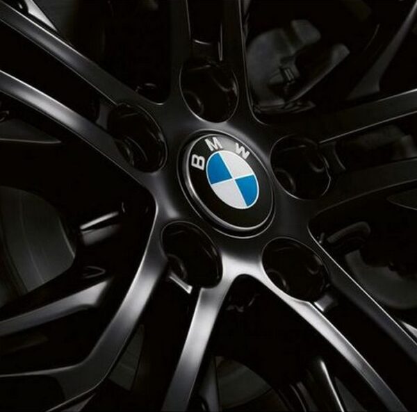 Genuine BMW Floating Center Wheel Cap Set for Fxx Gxx Series - Diameter 56mm - 36122455268
