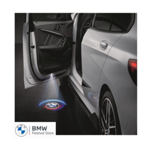 63315A64018 Genuine BMW 50th Year Anniversary LED door projectors - Diameter 50mm - 63315A64018