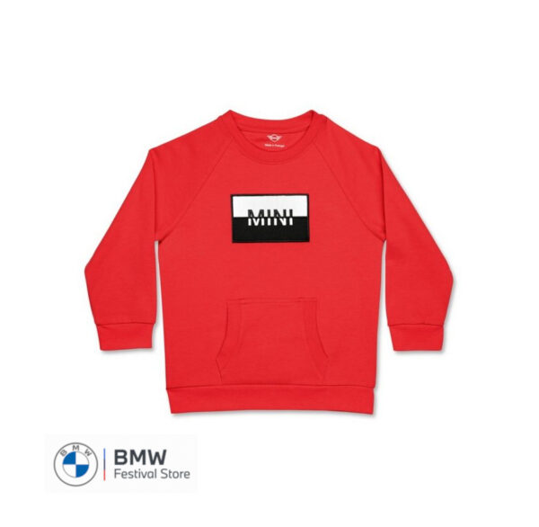 MINI Sweat shirt kid's logo patch 122 - Coral - 80142460840