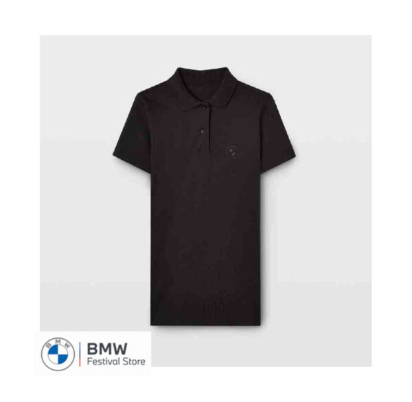 80142864144 BMW Poloshirt Logo tonal Ladies - Black, XL