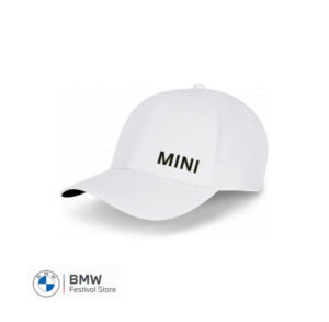 80165A52A83 MINI Cap Baseball WordMark Two-Tone WHITE - 80165A52A83