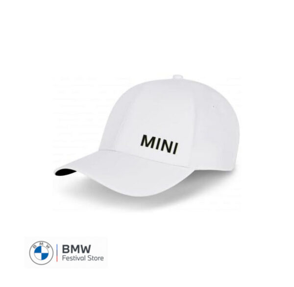 MINI Cap Baseball WordMark Two-Tone WHITE - 80165A52A83