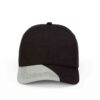 80165B320B5-2 MINI Cap Car Face Detail - Black and Grey - 80165B320B5