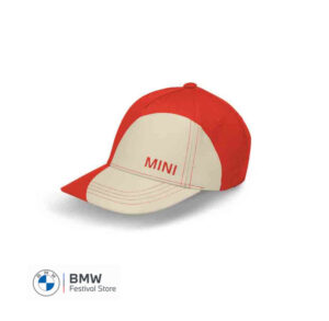 80165B320B9 MINI Cap Car Face Detail for Kids - Rebel Red and Silver - 80165B320B9