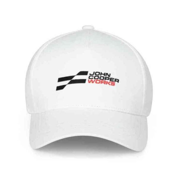 MINI Cap JCW Logo - White - 80165B54F26