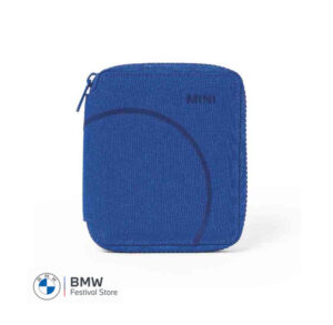 80215B320C0 MINI Wallet Outlet Print - Blazing Blue - 80215B320C0