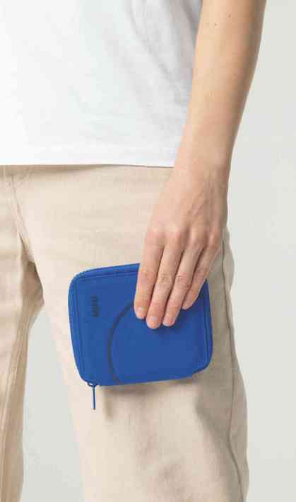 MINI Wallet Outlet Print - Blazing Blue - 80215B320C0