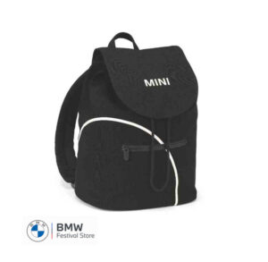 80215B320C4 MINI Bag Backpack Outline Print - Black and White - 80225B320C4
