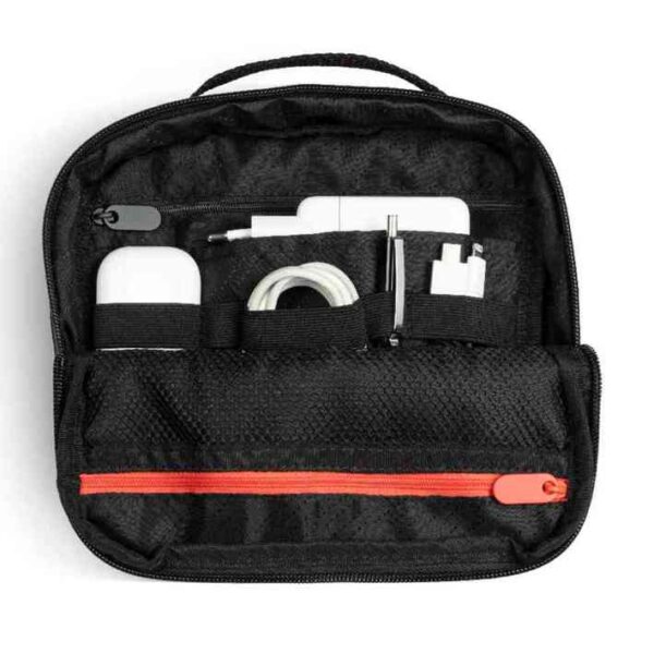 80215B54F30-4 MINI Bag JCW Logo Pouch Black Two Way Waterproof Zipper - 80215B54F30