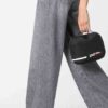 80215B54F30-5 MINI Bag JCW Logo Pouch Black Two Way Waterproof Zipper - 80215B54F30