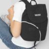 MINI Bag Backpack Outline Print - Black and White - 80225B320C4