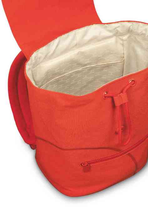 MINI Bag Backpack Outline Print - Rebel Red - 80225B320C5