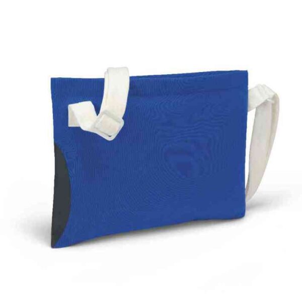 MINI Shoulder Bag Musette Car Face Detail - Blazing Blue and Indigo and White - 80225B320C6