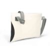 MINI Shoulder Bag Musette Car Face Detail - White and Black and Grey - 80225B320C7