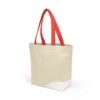 80225B320D1-2 MINI Bag Shopper Car Face Detail Print - Vibrant Silver and White and Rebel Red - 80225B320D1
