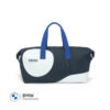 MINI Bag Duffle Bag Car Face Detail Print - Blue and White - 80225B320D2