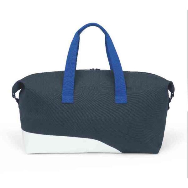 MINI Bag Duffle Bag Car Face Detail Print - Indigo and White and Blazing Blue - 80225B320D2