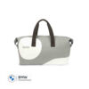MINI Bag Duffle Bag Car Face Detail Print - Grey and White and Black - 80225B320D3
