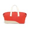 MINI Bag Duffle Bag Car Face Detail Print - Rebel Red and Vibrant Silver and White - 80225B320D4