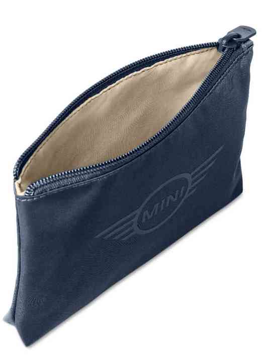 MINI Wallet Pouch Soft Wing Logo - Indigo - 80225B320D5