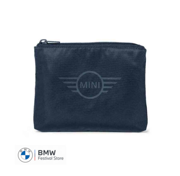 MINI Wallet Pouch Soft Wing Logo - Indigo - 80225B320D5