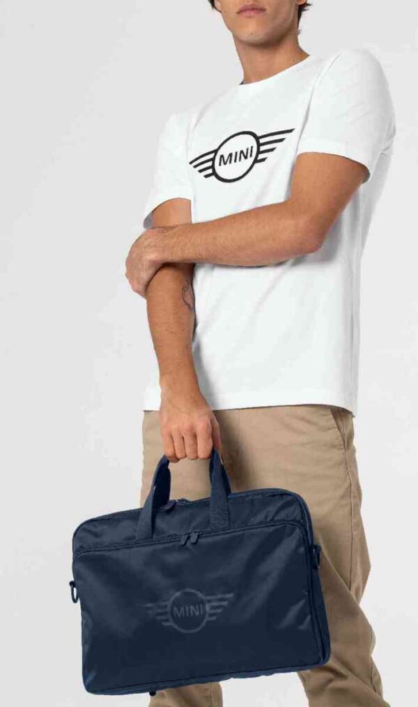 MINI Bag Laptop Bag Soft Wing Logo - Indigo - 80225B320D6