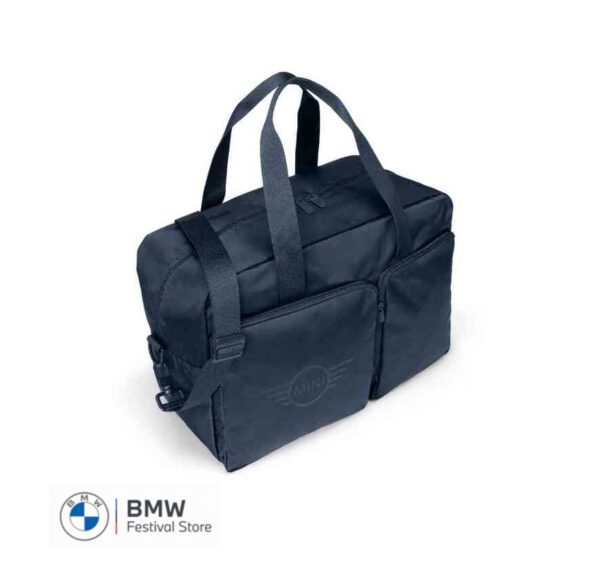 80225B320D8 MINI Bag Soft Wing Logo Travel Bag - Indigo - 80225B320D8