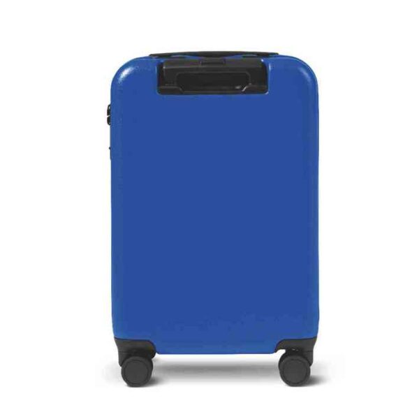 MINI Suitcase Cabin Trolley Spinner Wing Logo Debossed Hard Case - Blazing Blue - 80225B320D9