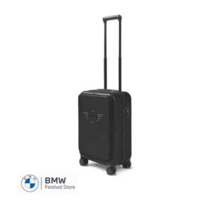 80225B320E0 MINI Suitcase Cabin Trolley Spinner Wing Logo Debossed Hard Case - Black - 80225B320E0