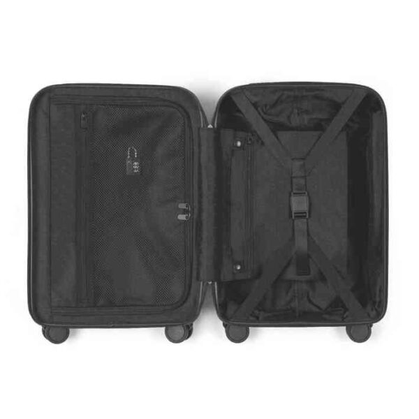 MINI Suitcase Cabin Trolley Spinner Wing Logo Debossed Hard Case - Black - 80225B320E0